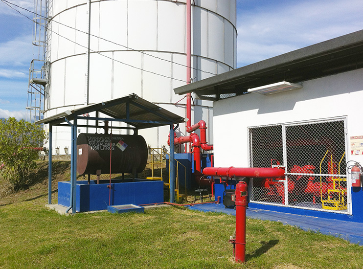 Sistema contra incendio