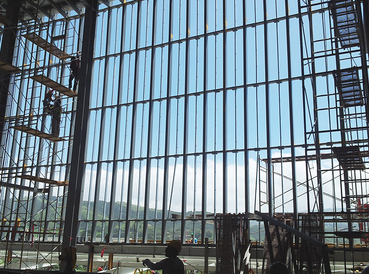 Estructura metálica Cinépolis 